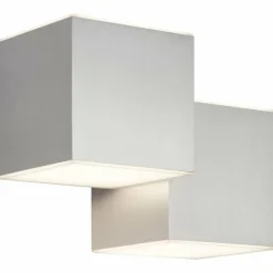Luminaires AEG Applique murale AEG Gillian LED Aluminium, 4 lumières* Éclairage Led
