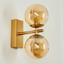 hofstein Applique murale Alden Laiton, 2 lumières