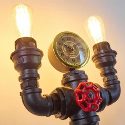 hofstein Applique murale Amal Noir, 2 lumières