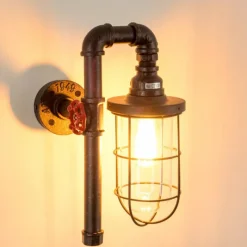 hofstein Applique murale Amal Transparent, 1 lumière