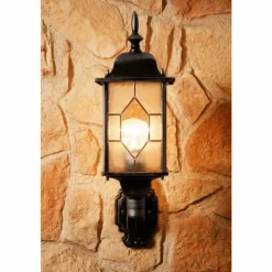 Luminaires Konstsmide Applique murale Amapala Noir, 1 lumière