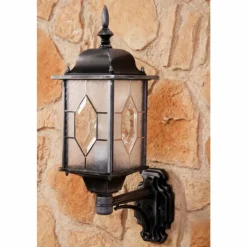 Luminaires Konstsmide Applique murale Amapala Noir, 1 lumière
