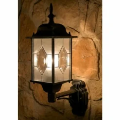 Luminaires Konstsmide Applique murale Amapala Noir, 1 lumière
