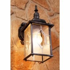 hofstein Applique murale Amapala Noir, 1 lumière