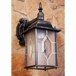 hofstein Applique murale Amapala Noir, 1 lumière