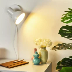 hofstein Applique murale Ambousi Chrome, Blanc, 1 lumière