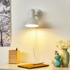 hofstein Applique murale Ambousi Chrome, Blanc, 1 lumière