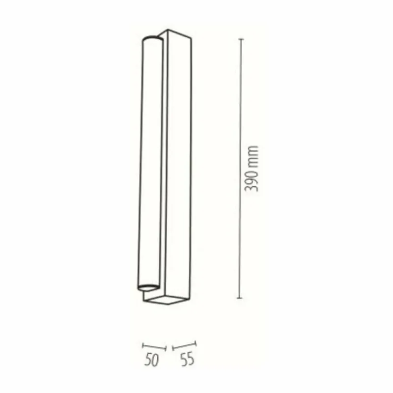 Lampes En Bois-hofstein Applique murale Amboy LED Bois clair, 1 lumière