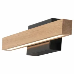 Lampes En Bois-hofstein Applique murale Amboy LED Bois clair, 1 lumière