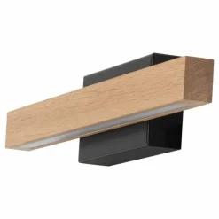 Lampes En Bois-hofstein Applique murale Amboy LED Bois clair, 1 lumière