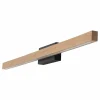 Lampes En Bois-hofstein Applique murale Amboy LED Bois clair, 1 lumière