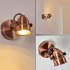Lampes Industrielles-hofstein Applique murale Aniak LED Cuivre, 1 lumière