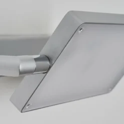 Lampes Industrielles-hofstein Applique murale Anneau LED Chrome, Argenté, 1 lumière