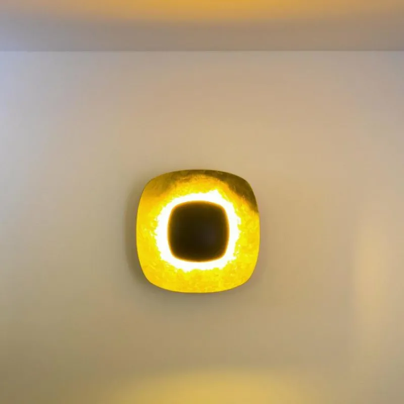 Lampes Dorées-hofstein Applique murale Anton Angeli Penombra LED Or, 1 lumière