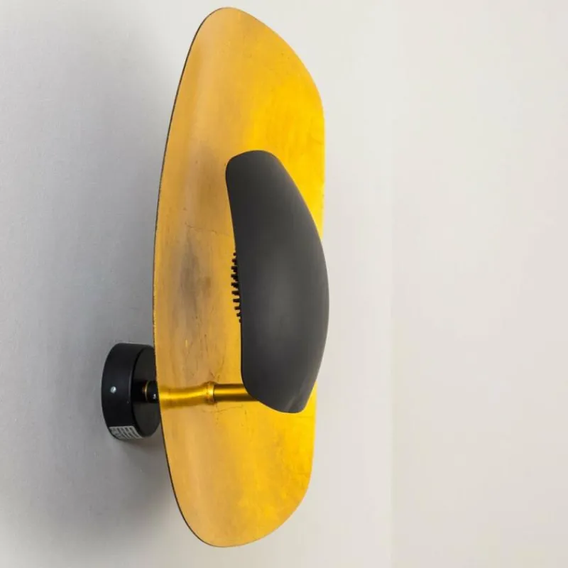 Lampes Dorées-hofstein Applique murale Anton Angeli Penombra LED Or, 1 lumière