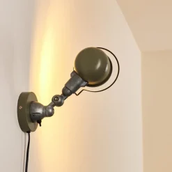 hofstein Applique murale Arild Vert, Argenté, 1 lumière