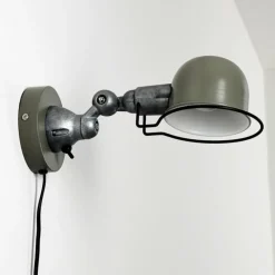 hofstein Applique murale Arild Vert, Argenté, 1 lumière