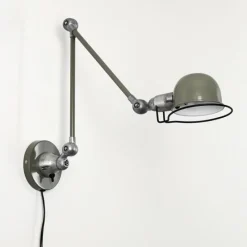 Lampes Vintages & Rétros-hofstein Applique murale Arild Vert, Noir, 1 lumière