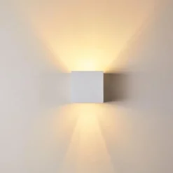 hofstein Applique murale Badajoz Blanc, 1 lumière