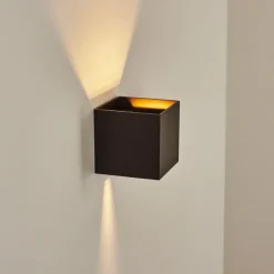 hofstein Applique murale Badajoz Brun, 1 lumière