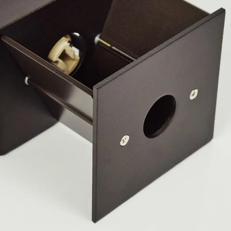 hofstein Applique murale Badajoz Brun, 1 lumière