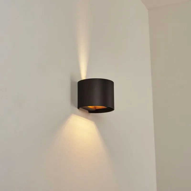 hofstein Applique murale Badajoz Brun, 1 lumière