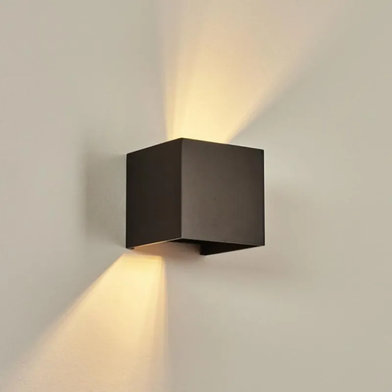 hofstein Applique murale Badajoz Brun, 1 lumière