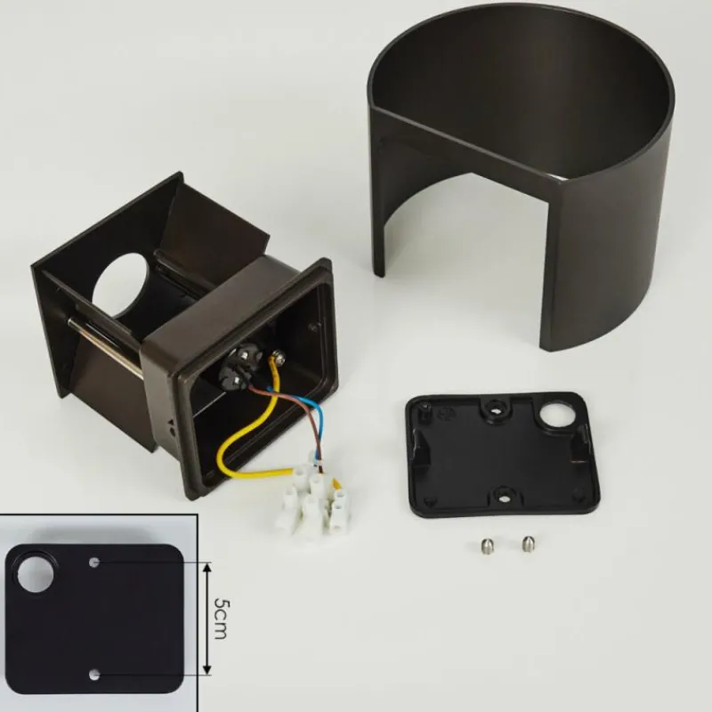 hofstein Applique murale Badajoz Brun, 1 lumière