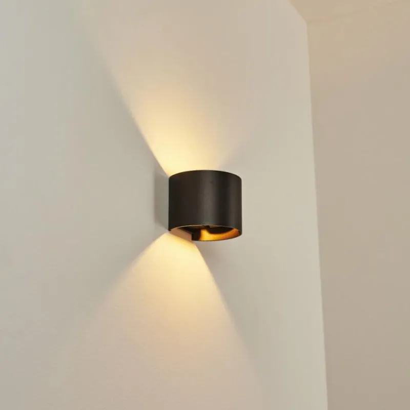 hofstein Applique murale Badajoz Brun, 1 lumière