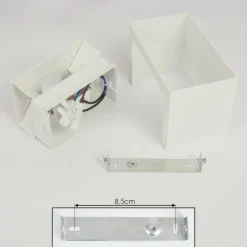 hofstein Applique murale Badajoz Blanc, 1 lumière