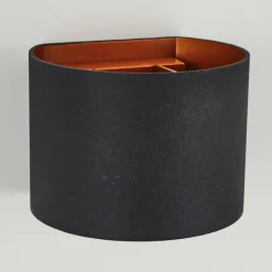 hofstein Applique murale Badajoz Cuivre, Noir, 1 lumière