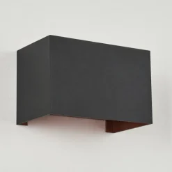 hofstein Applique murale Badajoz Cuivre, Noir, 1 lumière