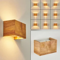 hofstein Applique murale Badajoz Écru, Blanc, 1 lumière