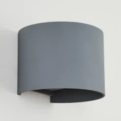 hofstein Applique murale Badajoz Gris, 1 lumière