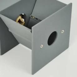 hofstein Applique murale Badajoz Gris, 1 lumière