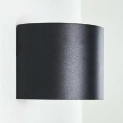 hofstein Applique murale Badajoz LED Cuivre, Noir, 1 lumière