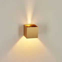 Lampes Dorées-hofstein Applique murale Badajoz Or, 1 lumière