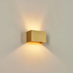 Lampes Dorées-hofstein Applique murale Badajoz Or, 1 lumière