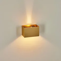 Lampes Dorées-hofstein Applique murale Badajoz Or, 1 lumière