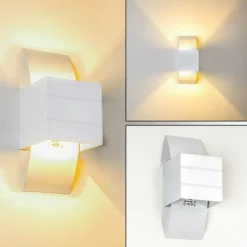 hofstein Applique murale Baku Blanc, 1 lumière