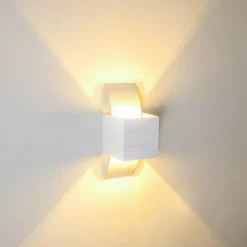 hofstein Applique murale Baku Blanc, 1 lumière