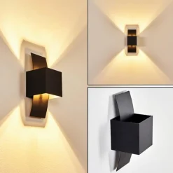 hofstein Applique murale Baltimore Noir, 1 lumière