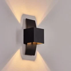 hofstein Applique murale Baltimore Noir, 1 lumière