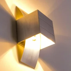 hofstein Applique murale Baltimore Aluminium, 1 lumière