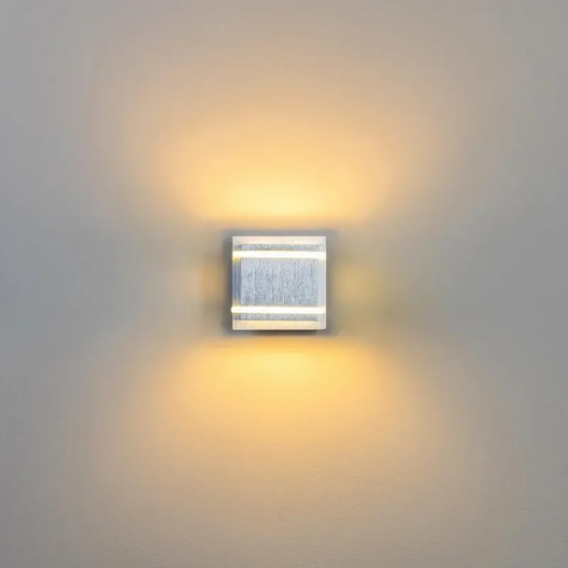 hofstein Applique murale Baltimore Aluminium, 1 lumière