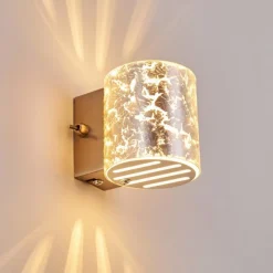 hofstein Applique murale Bamako Argenté, 1 lumière