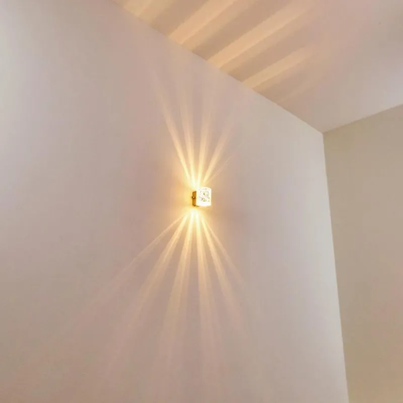 hofstein Applique murale Bamako Argenté, 1 lumière