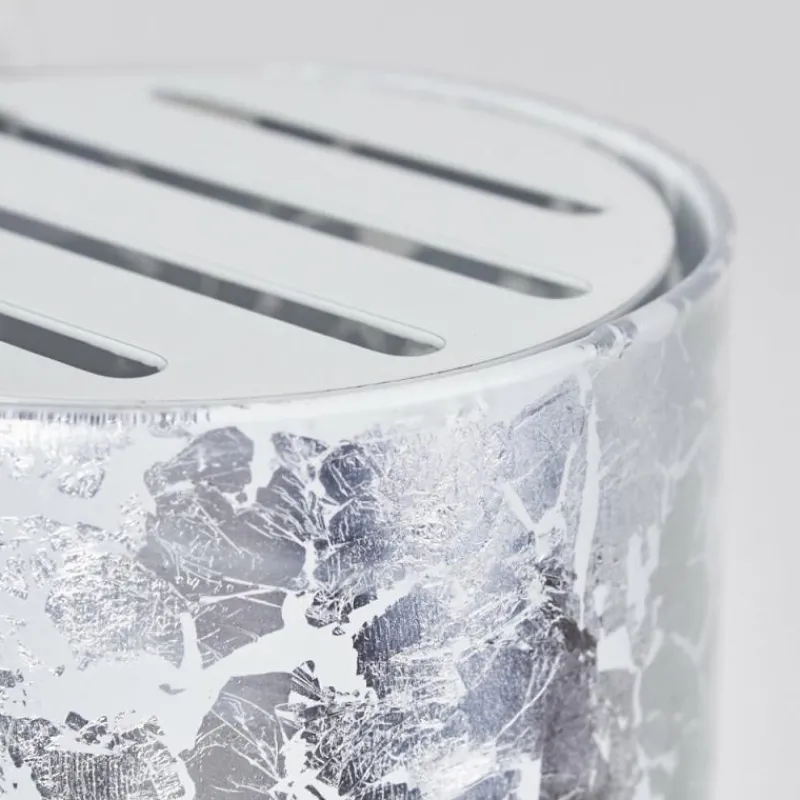 hofstein Applique murale Bamako Argenté, 1 lumière