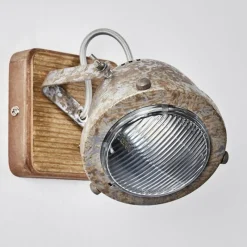 Lampes Vintages & Rétros-hofstein Applique murale Bangkok Brun, Etain, 1 lumière