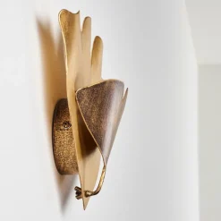 Lampes Dorées-hofstein Applique murale Baranof Or, 2 lumières